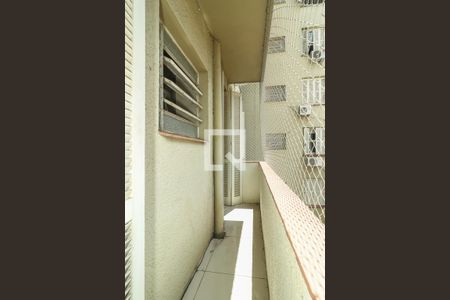 Varanda de apartamento à venda com 1 quarto, 49m² em Bom Fim, Porto Alegre