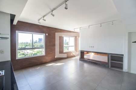 Sala de TV de apartamento à venda com 1 quarto, 63m² em Melville Empresarial Ii, Barueri