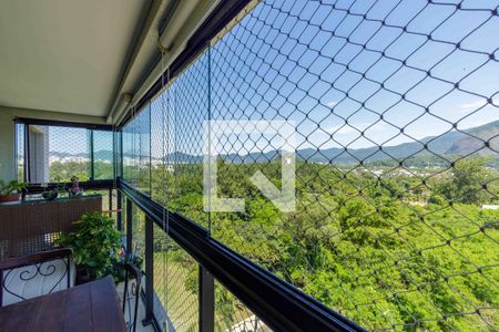 Varanda Vista de apartamento à venda com 3 quartos, 91m² em Recreio dos Bandeirantes, Rio de Janeiro