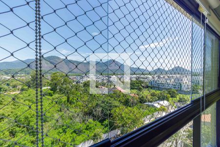 Varanda Vista de apartamento à venda com 3 quartos, 91m² em Recreio dos Bandeirantes, Rio de Janeiro