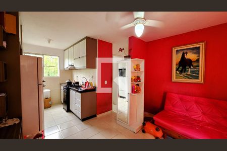 Sala de apartamento à venda com 2 quartos, 50m² em Jardim Tamoio, Jundiaí