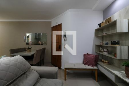 Sala de apartamento à venda com 2 quartos, 62m² em Parque Oratório, Santo André