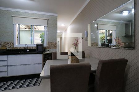 Sala de Jantar de apartamento à venda com 2 quartos, 62m² em Parque Oratório, Santo André