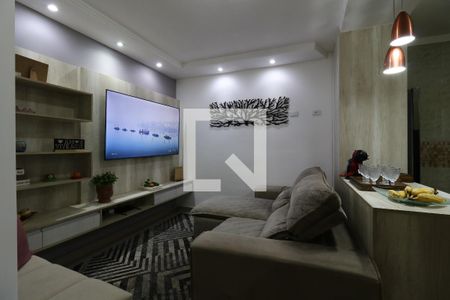 Sala de apartamento à venda com 2 quartos, 62m² em Parque Oratório, Santo André