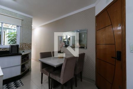 Sala de Jantar de apartamento à venda com 2 quartos, 62m² em Parque Oratório, Santo André