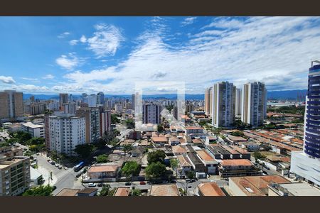 Vista da Sala de apartamento para alugar com 2 quartos, 66m² em Ponta da Praia, Santos