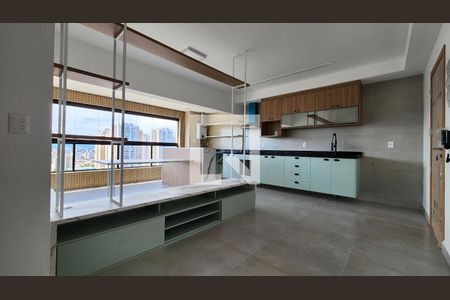 Sala de apartamento para alugar com 2 quartos, 66m² em Ponta da Praia, Santos