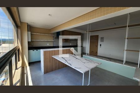 Sala de apartamento para alugar com 2 quartos, 66m² em Ponta da Praia, Santos