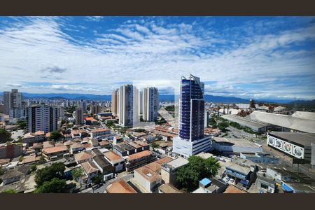 Vista da Sala de apartamento para alugar com 2 quartos, 66m² em Ponta da Praia, Santos