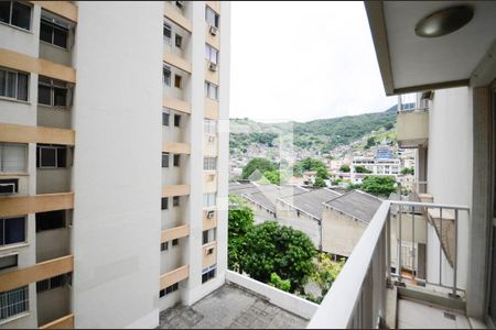 Vista da Sala de apartamento à venda com 3 quartos, 122m² em Grajaú, Rio de Janeiro