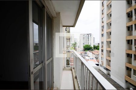 Varanda da Sala de apartamento à venda com 3 quartos, 122m² em Grajaú, Rio de Janeiro