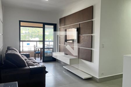 Sala de apartamento para alugar com 2 quartos, 75m² em José Menino, Santos