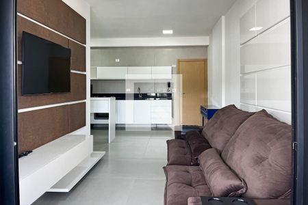 Sala de apartamento para alugar com 2 quartos, 75m² em José Menino, Santos