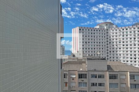 Vista da Varanda de apartamento para alugar com 2 quartos, 75m² em José Menino, Santos