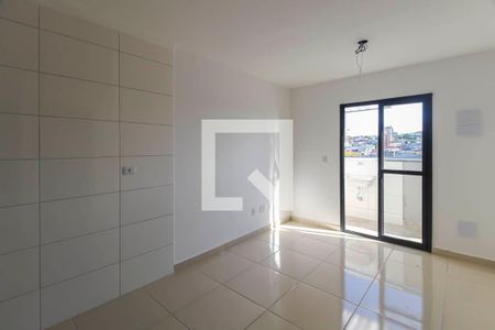 Sala/Cozinha de apartamento para alugar com 1 quarto, 32m² em Vila Miami, São Paulo