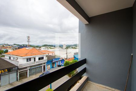 Varanda da sala de apartamento para alugar com 3 quartos, 120m² em Vila Assis Brasil, Mauá