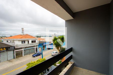 Varanda da sala de jantar de apartamento para alugar com 3 quartos, 120m² em Vila Assis Brasil, Mauá