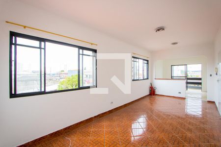 Sala de estar de apartamento para alugar com 3 quartos, 120m² em Vila Assis Brasil, Mauá