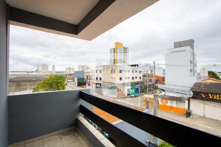 Varanda da sala de jantar de apartamento para alugar com 3 quartos, 120m² em Vila Assis Brasil, Mauá