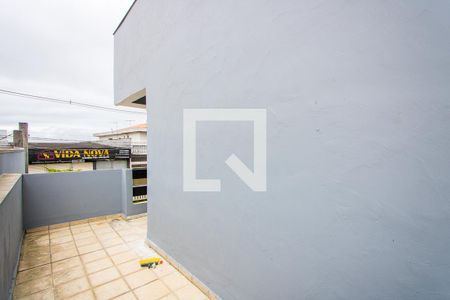 Varanda da sala de jantar de apartamento para alugar com 3 quartos, 120m² em Vila Assis Brasil, Mauá