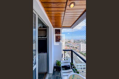 Varanda da Sala de apartamento à venda com 2 quartos, 51m² em Vila Bertioga, São Paulo