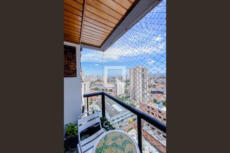 Varanda da Sala de apartamento à venda com 2 quartos, 51m² em Vila Bertioga, São Paulo