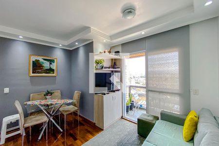 Sala de apartamento à venda com 2 quartos, 51m² em Vila Bertioga, São Paulo