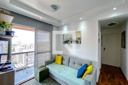 Sala de apartamento à venda com 2 quartos, 51m² em Vila Bertioga, São Paulo