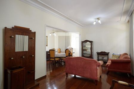 Sala de apartamento para alugar com 3 quartos, 238m² em Sion, Belo Horizonte