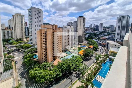 Vista da Sacada de kitnet/studio à venda com 1 quarto, 30m² em Vila Mariana, São Paulo