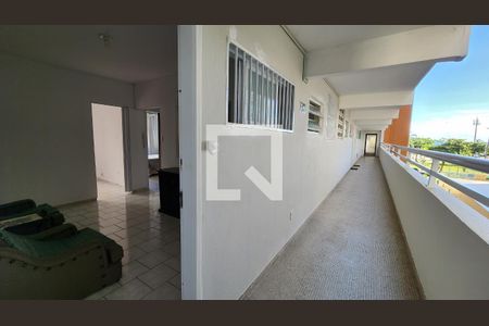 Detalhe Sala de apartamento para alugar com 2 quartos, 50m² em Gonzaga, Santos