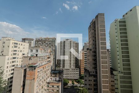 Vista da Varanda da Sala de apartamento para alugar com 2 quartos, 39m² em Consolação, São Paulo