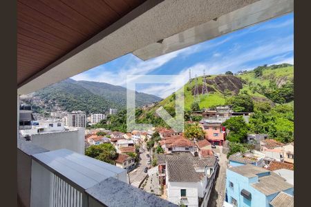 Varanda de apartamento à venda com 3 quartos, 74m² em Tijuca, Rio de Janeiro