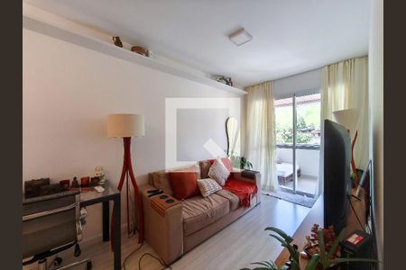 Sala de apartamento à venda com 3 quartos, 74m² em Tijuca, Rio de Janeiro