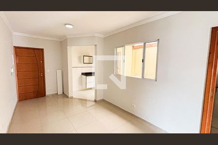 Sala - Sala de Jantar  de apartamento à venda com 2 quartos, 48m² em Vila Camilópolis, Santo André