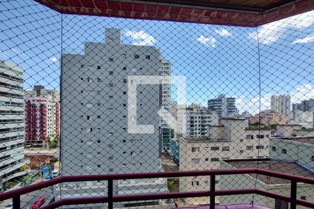 Sacada de apartamento para alugar com 1 quarto, 60m² em Canto do Forte, Praia Grande