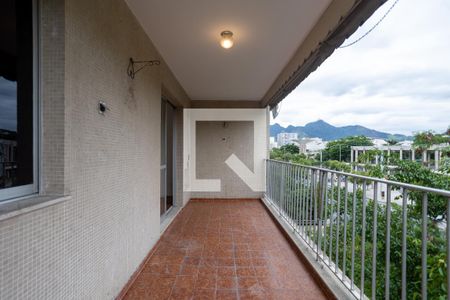 Sala Varanda de apartamento para alugar com 1 quarto, 75m² em Maracanã, Rio de Janeiro