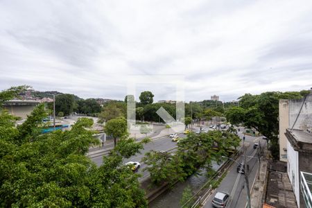 Sala Varanda Vista de apartamento para alugar com 1 quarto, 75m² em Maracanã, Rio de Janeiro