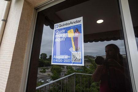 Sala Varanda Placa de apartamento para alugar com 1 quarto, 75m² em Maracanã, Rio de Janeiro