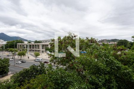 Sala Varanda Vista 2 de apartamento para alugar com 1 quarto, 75m² em Maracanã, Rio de Janeiro