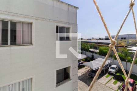 Vista da sala  de apartamento à venda com 2 quartos, 45m² em Arvoredo, Contagem