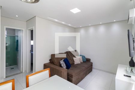 Sala  de apartamento à venda com 2 quartos, 45m² em Arvoredo, Contagem