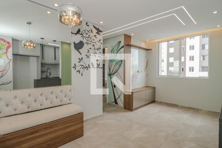 Sala de apartamento à venda com 2 quartos, 42m² em Jardim Monte Alegre, Taboão da Serra