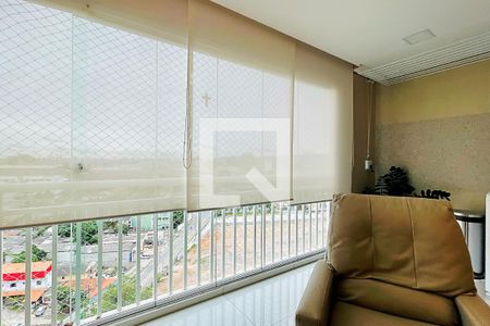 Varanda da Sala de apartamento à venda com 2 quartos, 62m² em Vila Leonor, Guarulhos