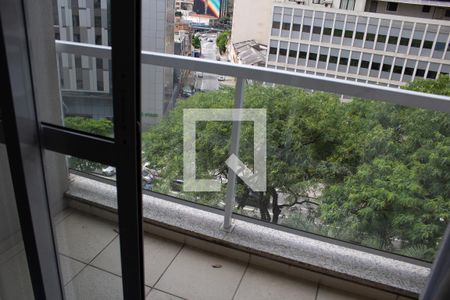 Varanda da Sala de apartamento à venda com 2 quartos, 49m² em Centro Histórico de São Paulo, São Paulo