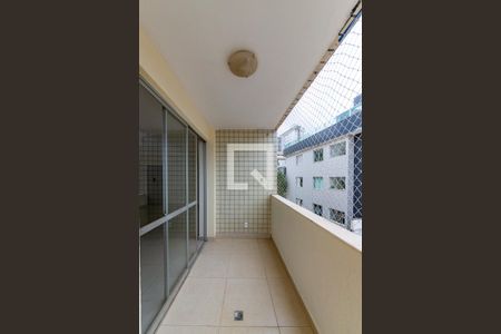 Varanda da Sala de apartamento para alugar com 3 quartos, 115m² em Buritis, Belo Horizonte