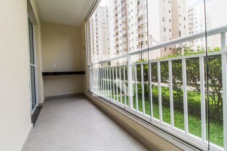 Varanda da Sala de apartamento para alugar com 2 quartos, 72m² em Jardim Tupanci, Barueri