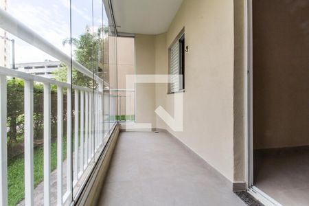 Varanda da Sala de apartamento para alugar com 2 quartos, 72m² em Jardim Tupanci, Barueri