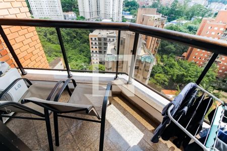 Varanda da Sala de apartamento à venda com 1 quarto, 54m² em Jardim Ampliacao, São Paulo