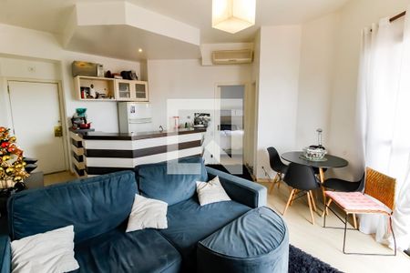 Sala de apartamento à venda com 1 quarto, 54m² em Jardim Ampliacao, São Paulo